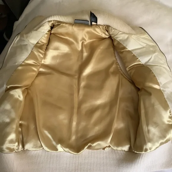 DKNY Ivory Down Feather Vest - Picture 3 of 13